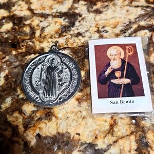 San Benito medal *religious